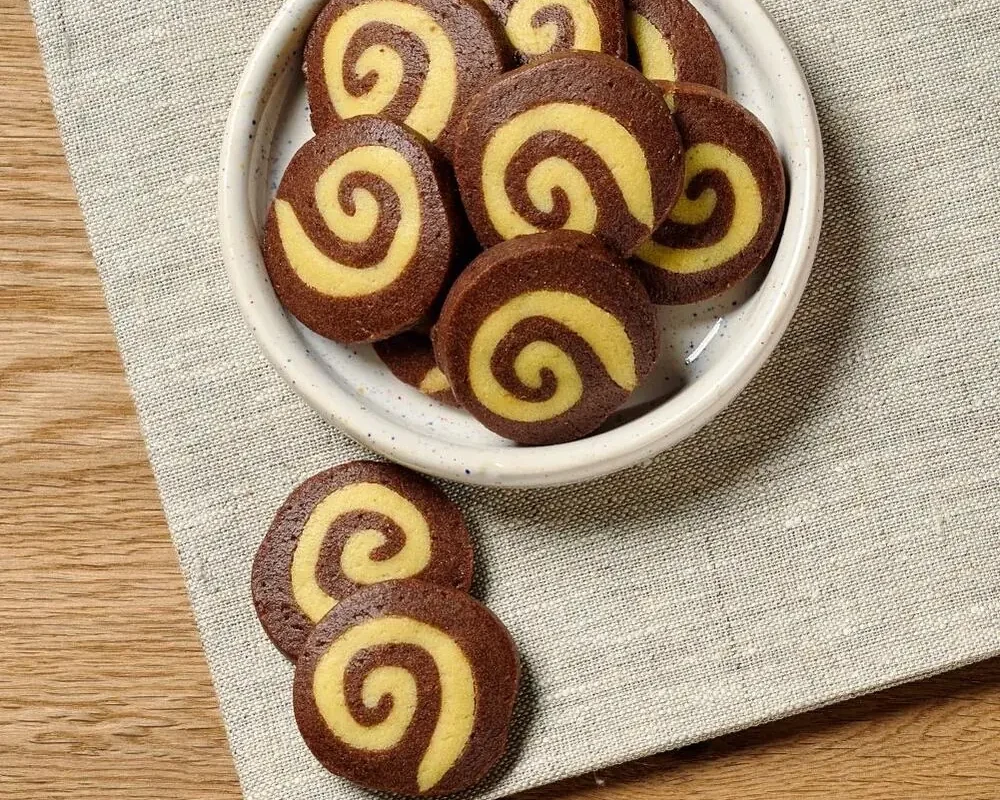 Buttergebäck Butterschnecke