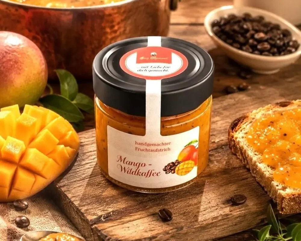 Fruchtaufstrich Mango-Wildkaffee