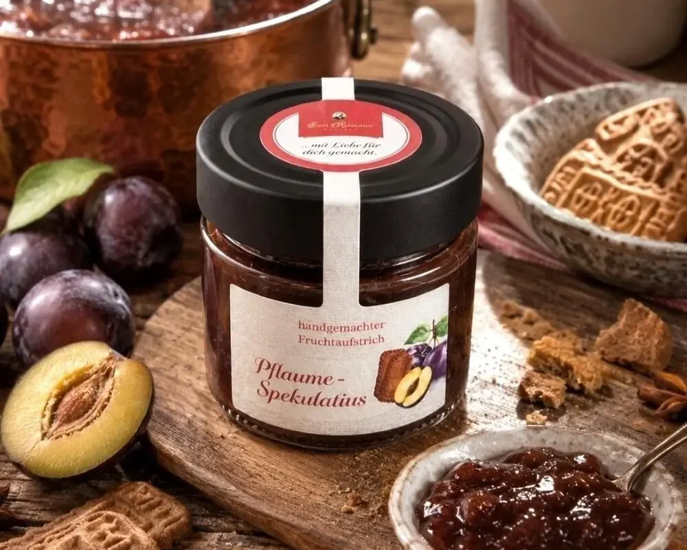 Fruchtaufstrich Pflaume-Spekulatius