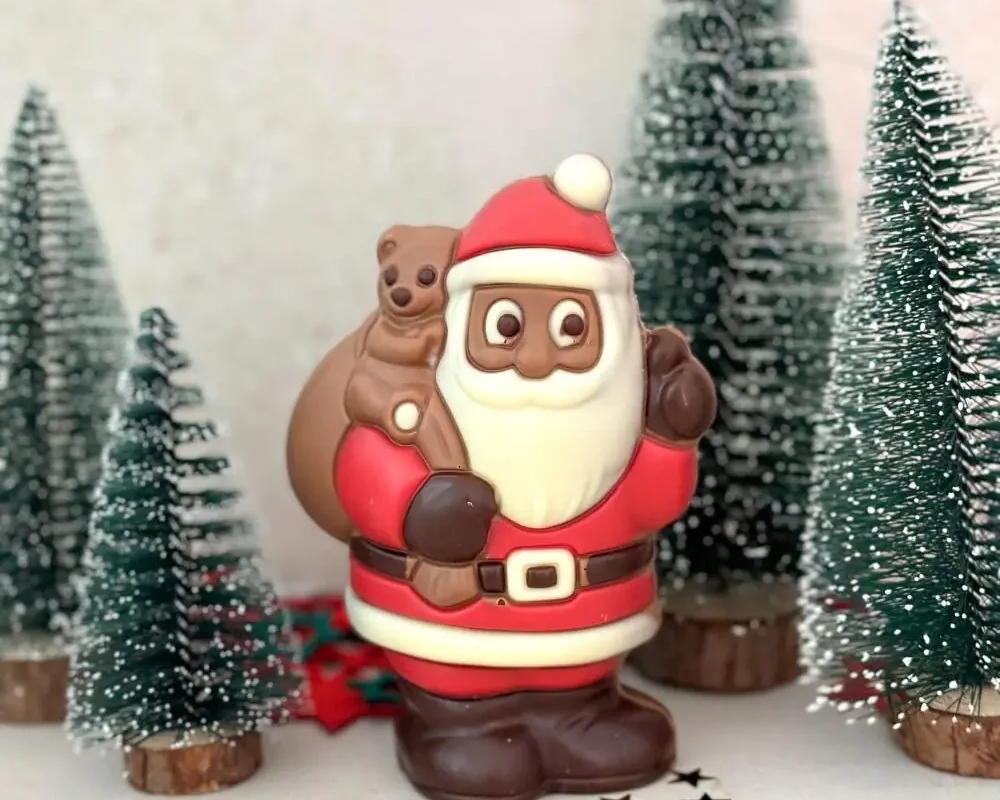 Schokoladen-Weihnachtsmann