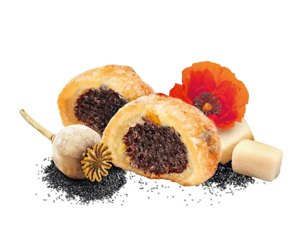 Stollenkonfekt Mohn-Marzipan
